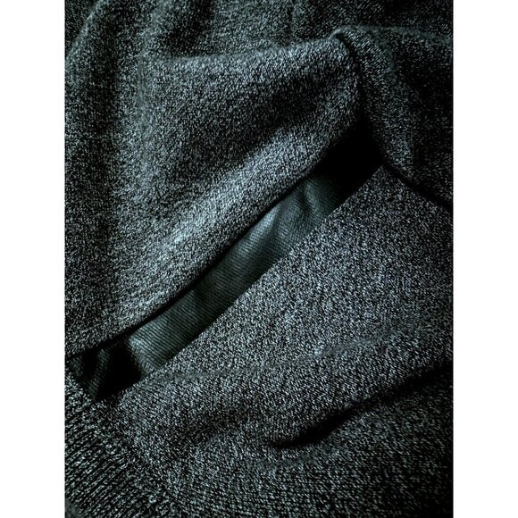 Hollistter Mens XL Gray Pullover Black SIde Panels Long Sleeve Crew Neck Tee - Picture 4 of 4